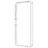 QDOS Ohišje za Samsung Galaxy A22 5G Prilagodljivi robovi in zaščita proti praskam, Prozorno, (21730970) Cene