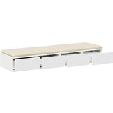  Ladice za krevet Bijela 120x36 5x16 5 cm Izrađeno od iverice | shoptok.hr