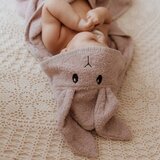 Baby Textil peškir za bebe sa kapuljačom Zeka Roze | ePonuda.com