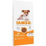 IAMS 10 + 2 gratis! suha pasja hrana 12 kg - Advanced Nutrition Puppy Small / Medium Breed s piščancem Cene
