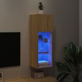 TV ormarić s LED svjetlima boja hrasta sonome 30,5x30x90 cm | shoptok.hr