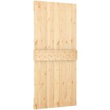 Klizna vrata s priborom za montažu 95 x 210 cm masivna borovina | shoptok.hr
