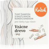 Kvitok Rare wood trdi šampon za temne lase 50 g | Shoptok.si