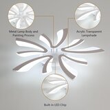 COMELY 50 W LED stropna svetilka - 70 cm | Shoptok.si