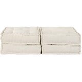  Modularna sofa 2 pcs Krem 140 x 70 x 36 cm Tkanina | shoptok.hr