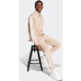 Adidas Športna trenirka pesek / bela | Shoptok.si