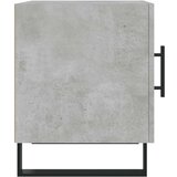  Nočna omarica 2 kosa betonsko siva 40x40x50 cm inženirski les, (20808313) | Shoptok.si