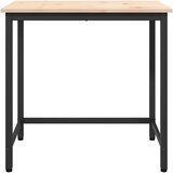  Stol Prirodna 80 x 50 x 77 cm Inženjerska drva i čelik | shoptok.hr