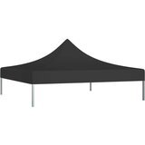 vidaXL Streha za vrtni šotor 3x3 m črna 270 g/m² | Shoptok.si
