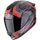 kaciga Exo-1400 evo ii air linart black-red