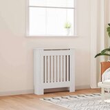 vidaXL Pokrov radiatorja 2 pcs Bela 78x19x81.5cm Konstruiran les Cene