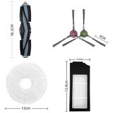 INORCO Velja za Za sesalnik Deebot X1 Omni Turbo Glavna krtaa Hepa Filter katla za prah Mop Deli vreke za prah, (21983472) | Shoptok.si