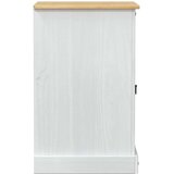 HiFi omara Bela 60 x 50 x 82 cm Masivno borovo les, (5000202762) | Shoptok.si