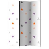  Paravan u 3 dijela - Triangles Rain [Room Dividers] 135x172 Cijene