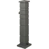  Baštenski tanker Antracit 26 x 26 x 101 cm PE | shoptok.hr