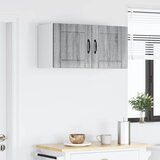  Ormar za Zid Lucca 2 pcs Siva sonoma 40 x 31 x 40 cm | shoptok.hr