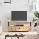 The Living Store TV omarica sonoma hrast 102x33x45 cm inženirski les in železo - TV Omarica, (21376179) Cene
