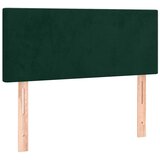 Box spring krevet s madracem tamnozeleni 90x190 cm baršunasti | shoptok.hr