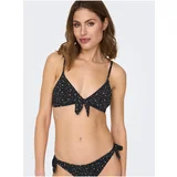 Only Black Women's Polka Dot Swimwear Top Nitan - Women