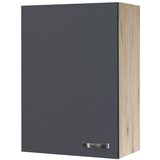XXXL Kuhinjska Zgornja Omarica Shadow, Siva, Barva Hrasta | Shoptok.si