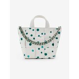 Desigual Women's White Patterned Handbag New Splatter Valdivia - Women | shoptok.hr