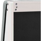  Tapecirani uzglavlje Svijetlo siva 75 cm Čvrsto borovo drvo | shoptok.hr