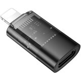  HOCO adapter OTG Lightning (muski) na Type C (zenski) UA36A providni crni | ePonuda.com