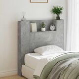  Uzglavlje Betonski sivi 100 x 16,5 x 103,5 cm Konstruirano drvo | shoptok.hr