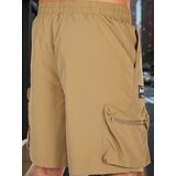 DStreet Spodenki męskie materiałowe bojówki khaki | Shoptok.si