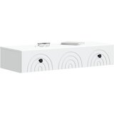 Stolna montirana na zid Bijela 87,5 x 34,5 x 17 cm | Shoptok.si