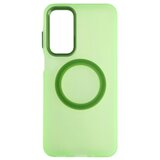  silikonska futrola magsafe fluro color samsung A16 zelena Cene