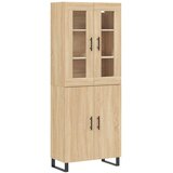  Visoka komoda hrasta sonome 69,5x34x180cm od konstruiranog drva | shoptok.hr