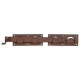 Alberts Dvojni zapah za vrata Duravis® (Do x Š x V: 423 x 70 x 58 mm, Rjava) Cene