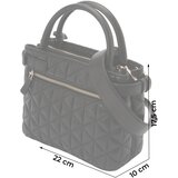 Guess Ročna torbica 'PAISLEIGH' črna | Shoptok.si