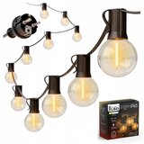  LED spoljni dekorativni niz 25xE12/1W/230V 17,5 m IP65 crna | Eponuda.com