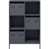 vidaXL Visoka omara antracit 68x39x103,5 cm jeklo Cene