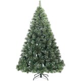 vidaXL Umjetno božićno drvce s stalakom Zelena 180 cm PE i PVC | shoptok.hr