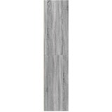  Visoka komoda siva boja hrasta 40x41x185 cm konstruirano drvo | shoptok.hr