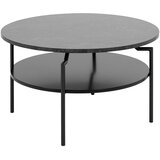  Goldington okrugli klub sto D80x45cm motiv crnog mermera | ePonuda.com
