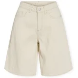 Kratke hlače & Bermuda Maj Denim Shorts - Ecru Bež