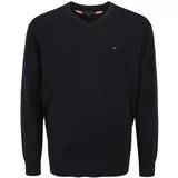 Tommy Hilfiger Big & Tall Sweater majica 'ESSENTIAL' morsko plava / tamno crvena / bijela
