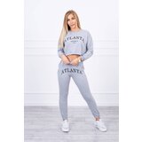 Kesi Set with gray Atlanta print | shoptok.hr