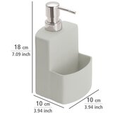 Wenko 3620116100 - dozator tečnog sapuna festival 10x18 cm sivi | Eponuda.com