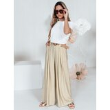 DStreet Spodnie damskie MIRELOU beżowe | Shoptok.si
