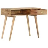  Konzolna mizica 90x45x75 cm trden mangov les | Shoptok.si