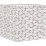 vidaXL Sklopive kutije za pohranu 10 kom krem 32x32x32 cm od tkanine | shoptok.hr
