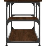 TV ormarić boja hrasta 103x38x46,5 cm konstruirano drvo i čelik | Eponuda.com