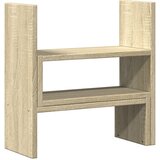  Organizator za stol podesivi boja hrasta 40 x 17 x 41 cm drveni | shoptok.hr