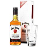 Jim Beam Viski White + 1 čaša 40% 0.7l Cene