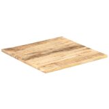 Stolna Mizna plošča iz trdnega mangovega lesa 25-27 mm 80x80 cm | Shoptok.si